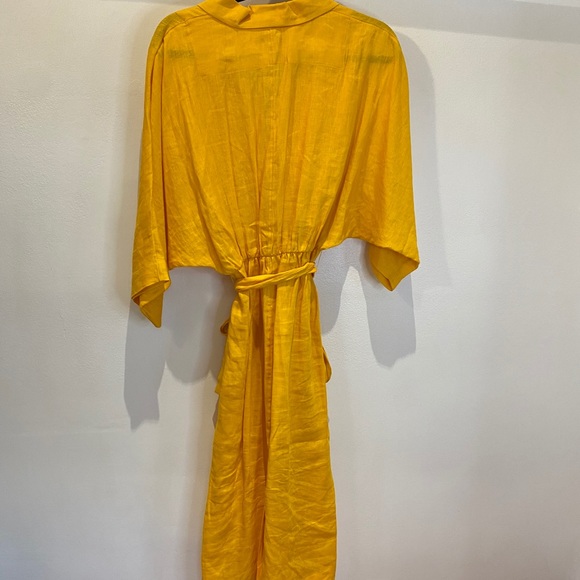 & Other Stories Linen Kaftan Dress - Picture 6 of 6